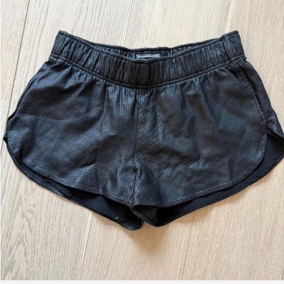 Rails Leather Shorts - Picture 2 of 3